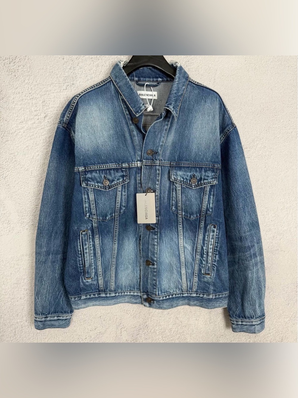 Balenciaga Blue Denim Jacket